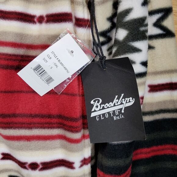 Brooklyn Cloth Men's S NWT Aztec Geometric Fleece Shacket Shirt - Picture 4 of 10